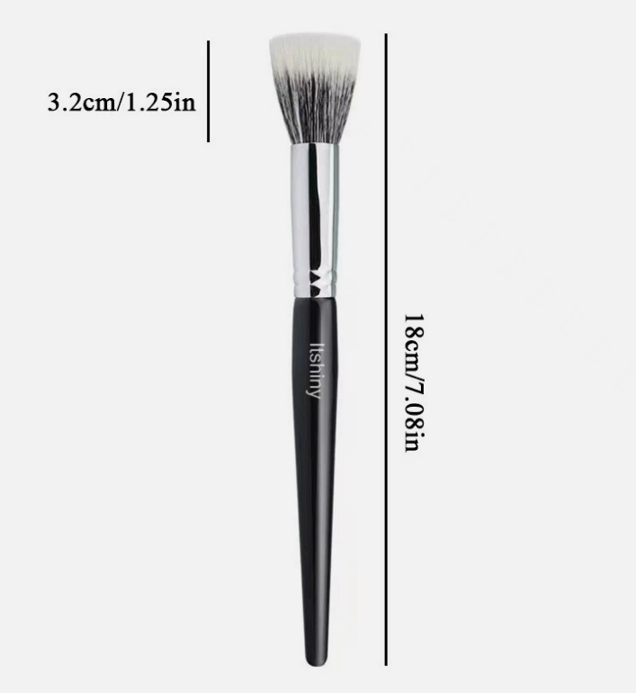 ITSHINY Makeup Brush - Soft Kabuki Foundation Brush for Flawless Liquid, Powder & Cream Application